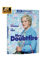 Mrs. Doubtfire - 4K Ultra HD + Reg B Blu-Ray - Italy Import with Eng audio and subtitles