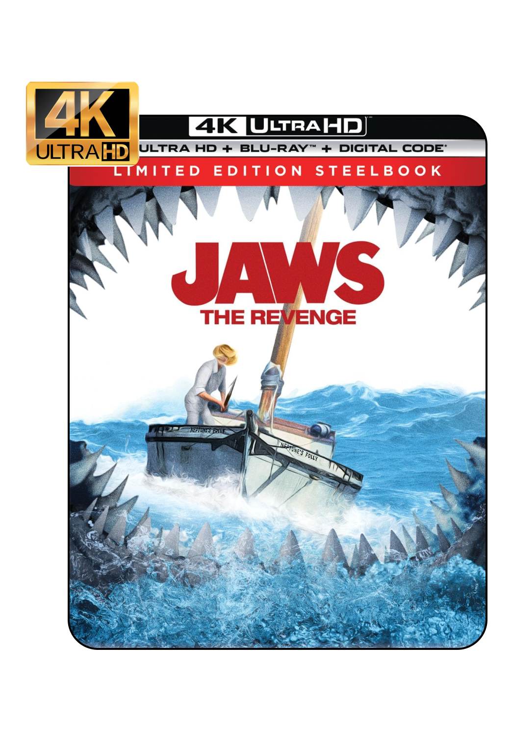 Jaws: The Revenge - Limited Edition Steelbook 4K Ultra HD + Blu-ray