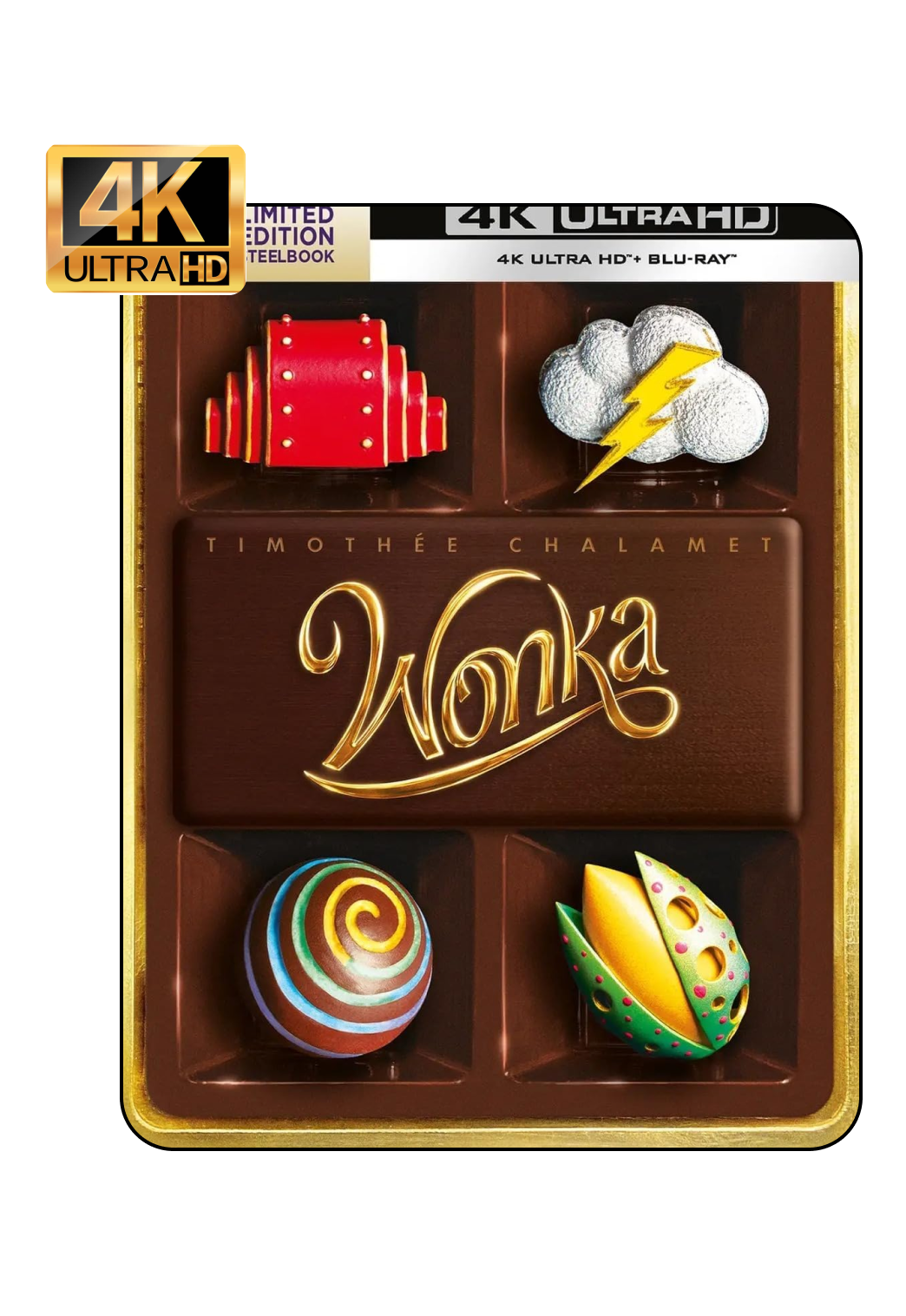Wonka (Limited Edition Steelbook) [4K]