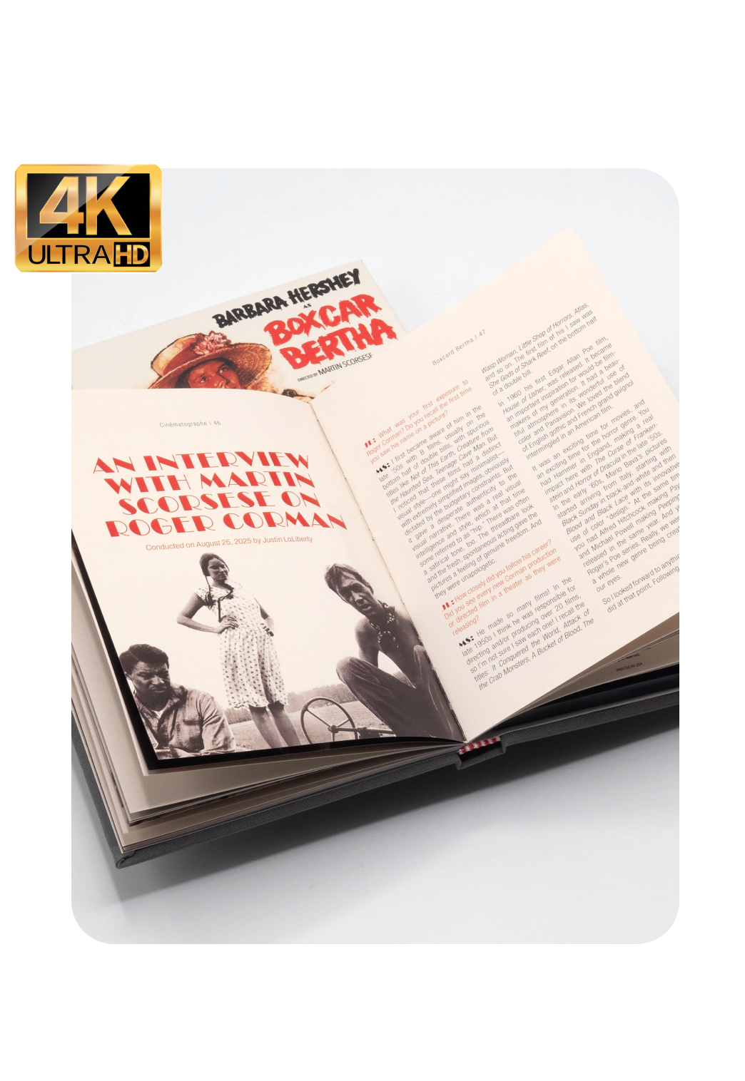 Boxcar Bertha - Limited Edition Slipcase 4K