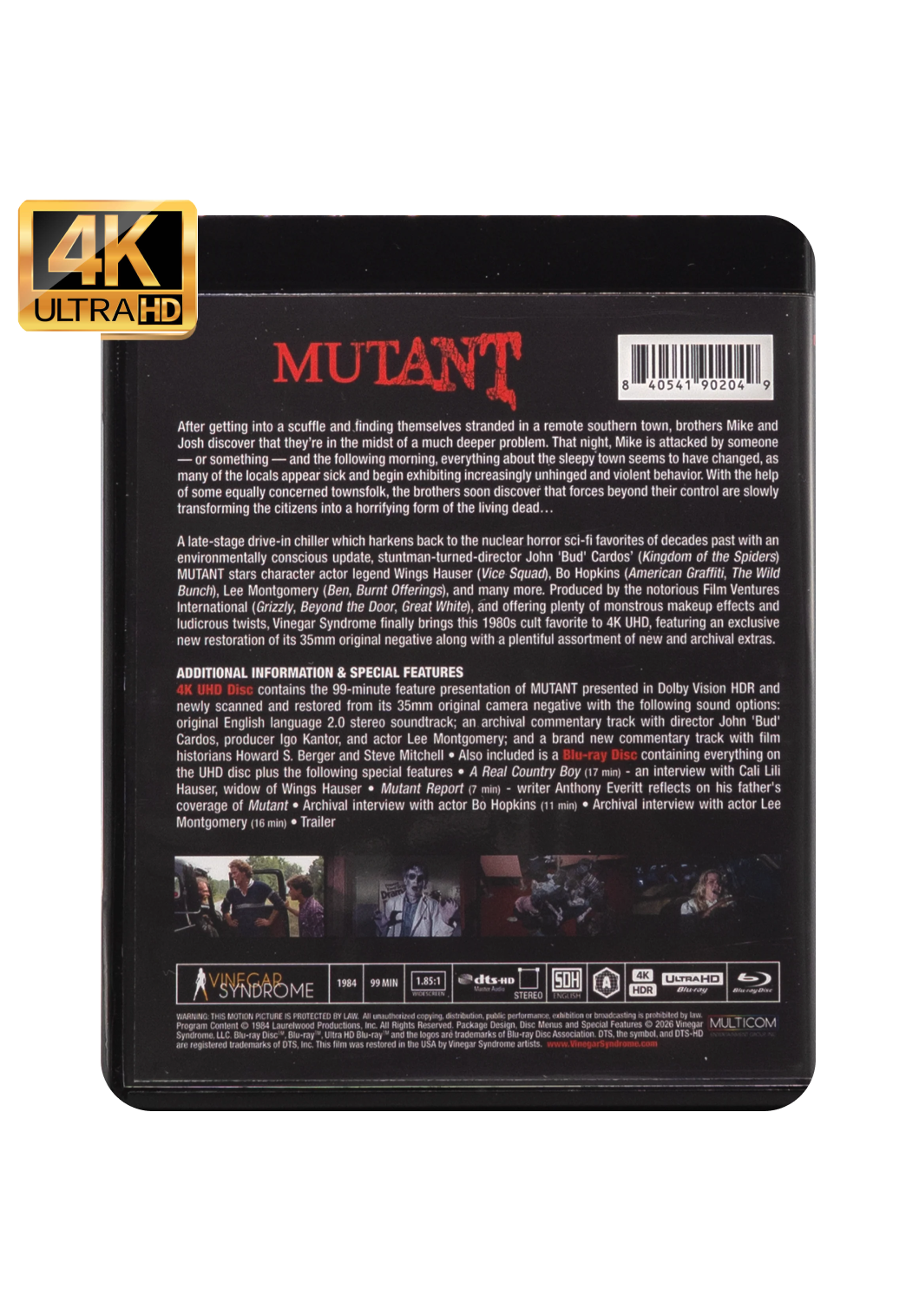 Mutant (4K Ultra HD + Blu-ray)