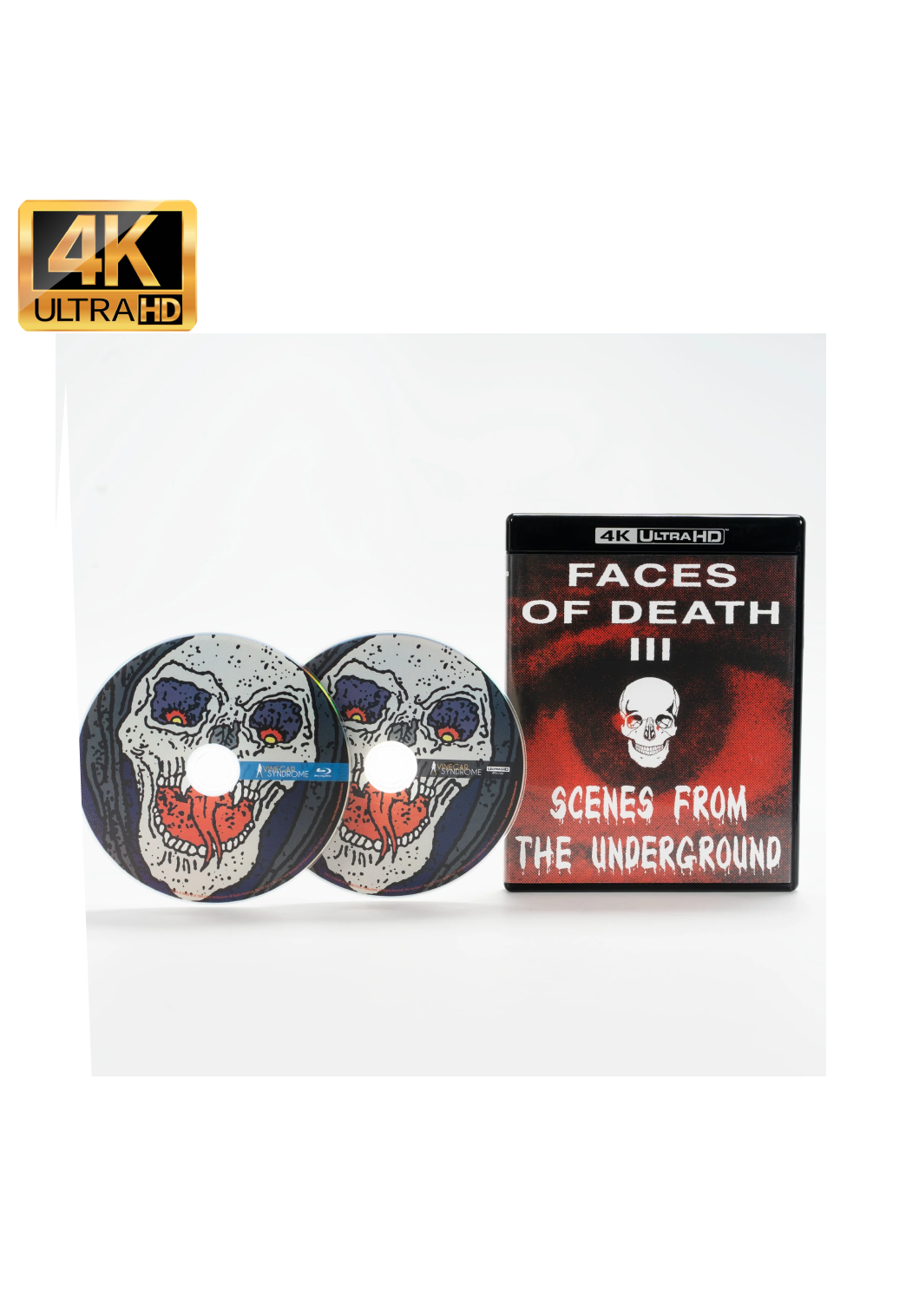 Faces of Death III (Limited SlipCase Edition) (4K UHD / Blu-Ray)