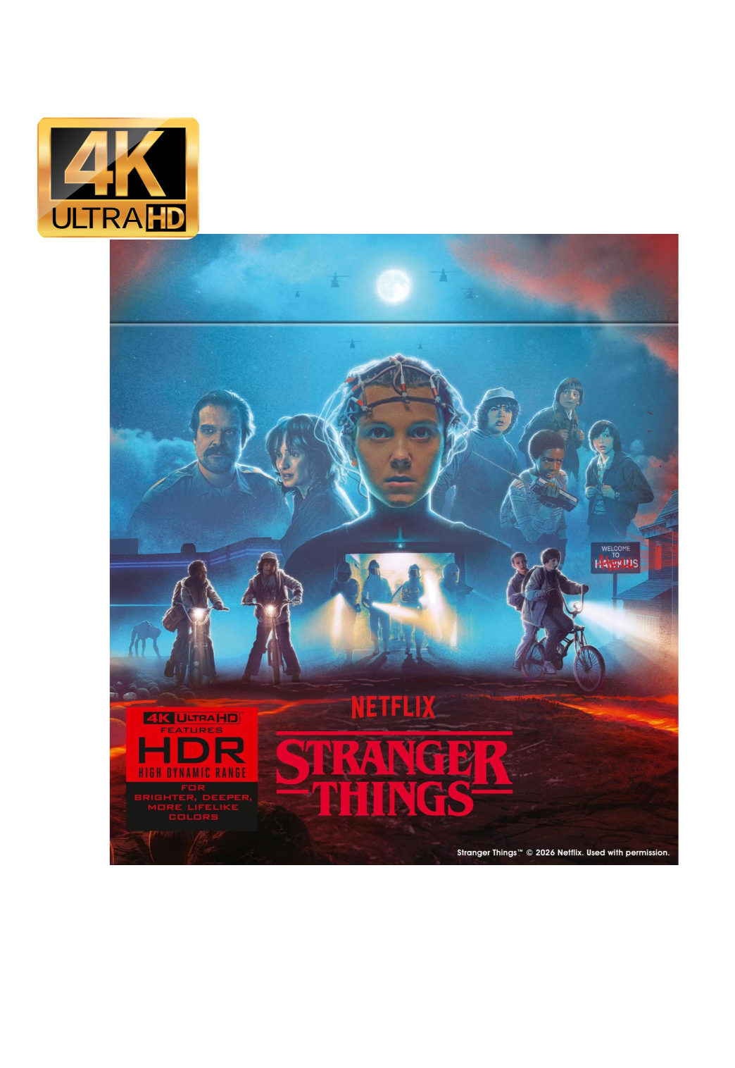 Stranger Things Seasons 1 to 5 Complete Collection Deluxe Limited Edition 4K Ultra HD (US Edition)