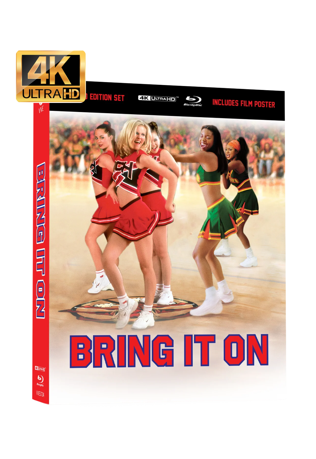 Bring It On (2000) - 4K UHD + Blu-ray Limited Edition 3D Lenticular Hardcase + Hardcover Booklet + Poster