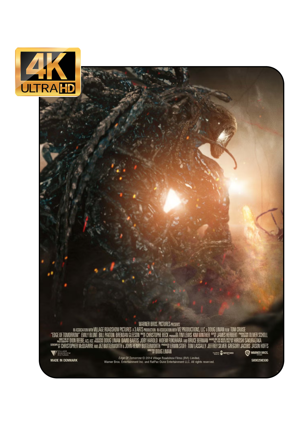 Edge Of Tomorrow (Steelbook) (4K Ultra HD + Blu-Ray)