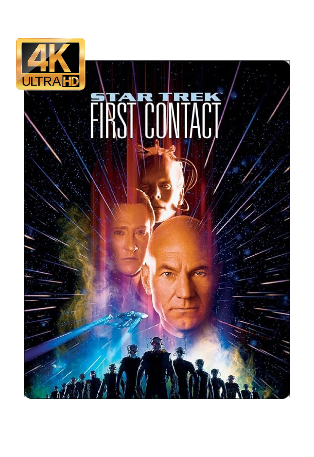 Star Trek: First Contact (30th Anniversary Steelbook) (4K + BD + Digital)