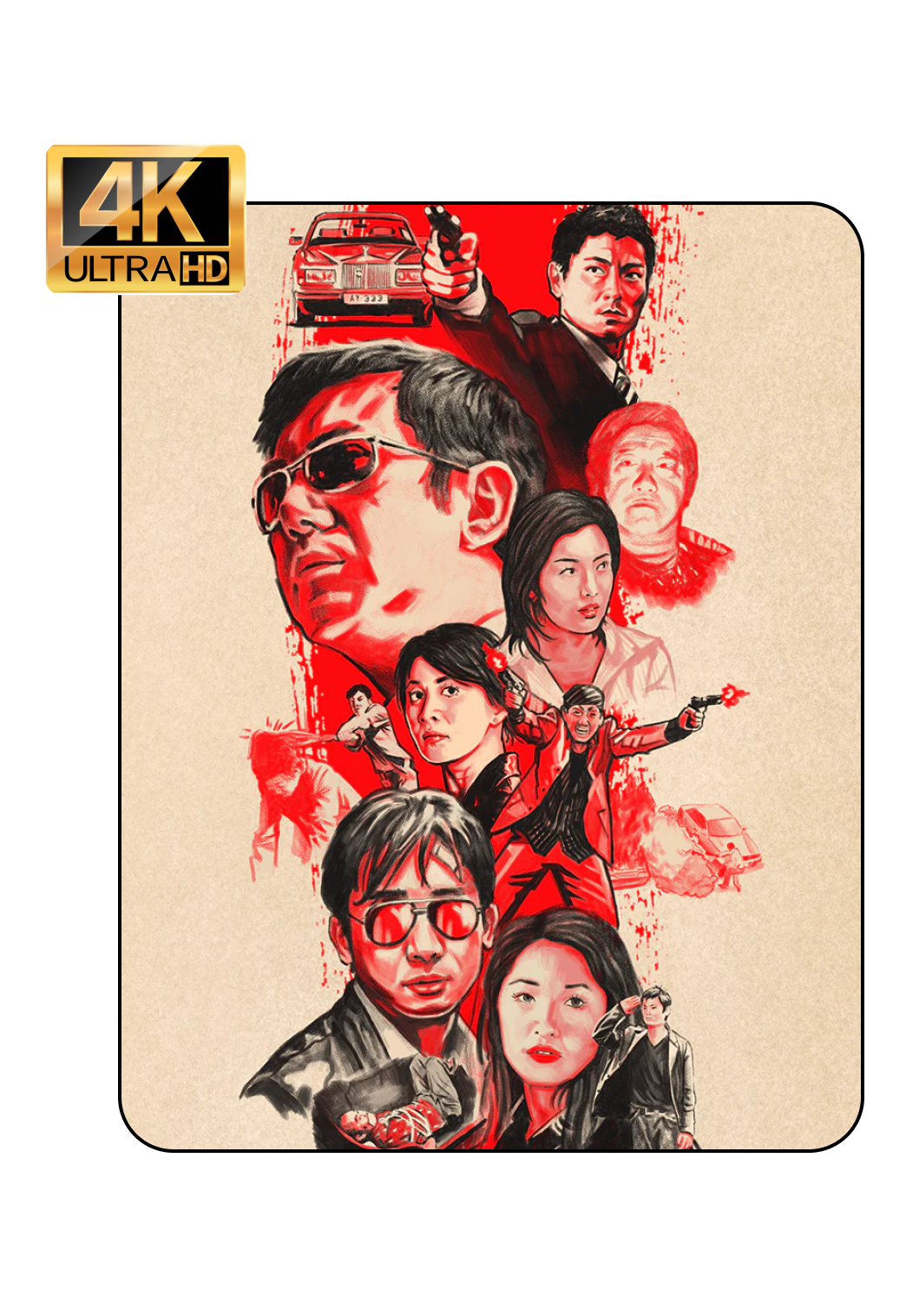 Infernal Affairs Trilogy (Collector's Edition) (4K UHD + Blu-ray)