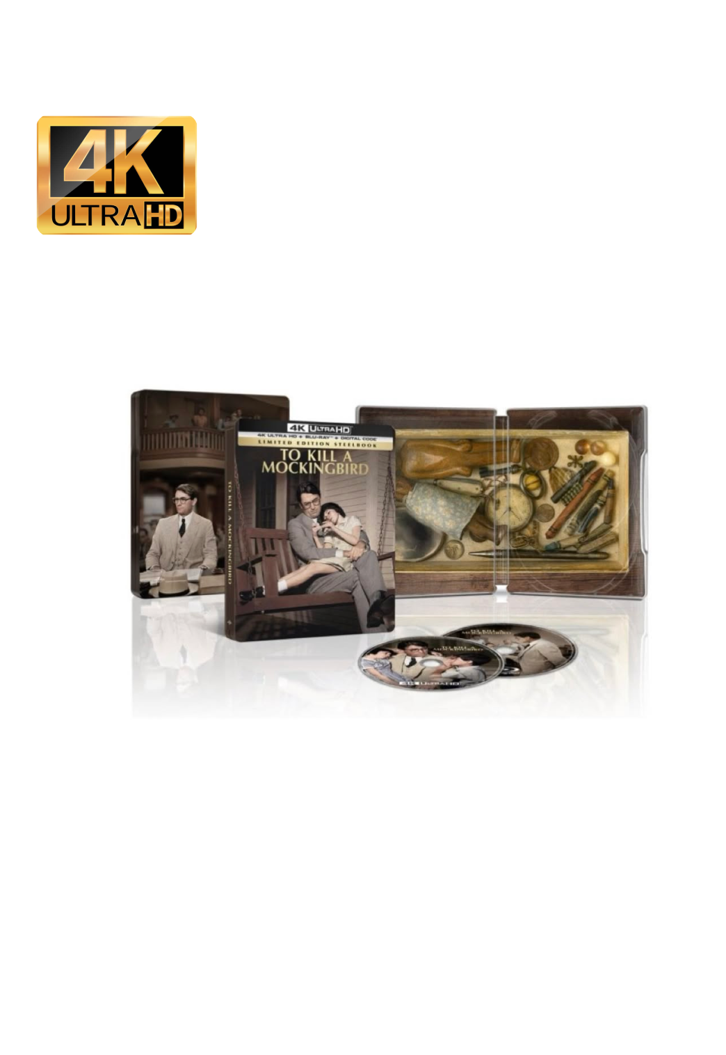 To Kill a Mockingbird (1962) - SteelBook (4K-UHD)