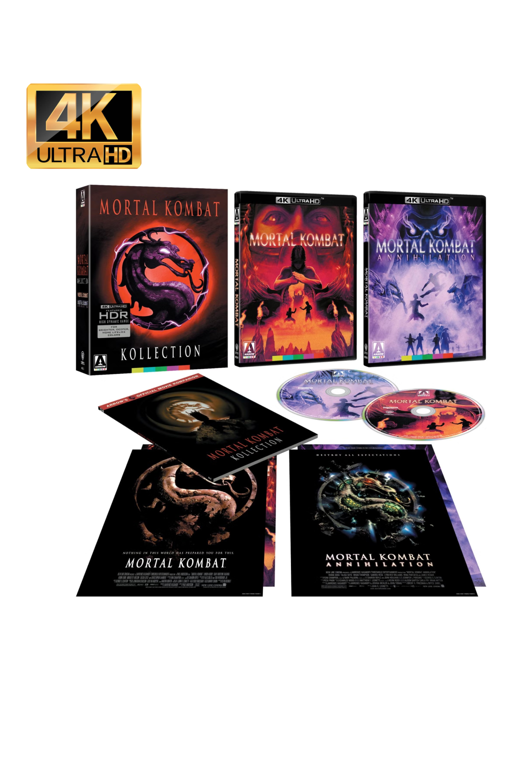 Mortal Kombat - Arrow Limited Edition (4K-UHD) (US Release)