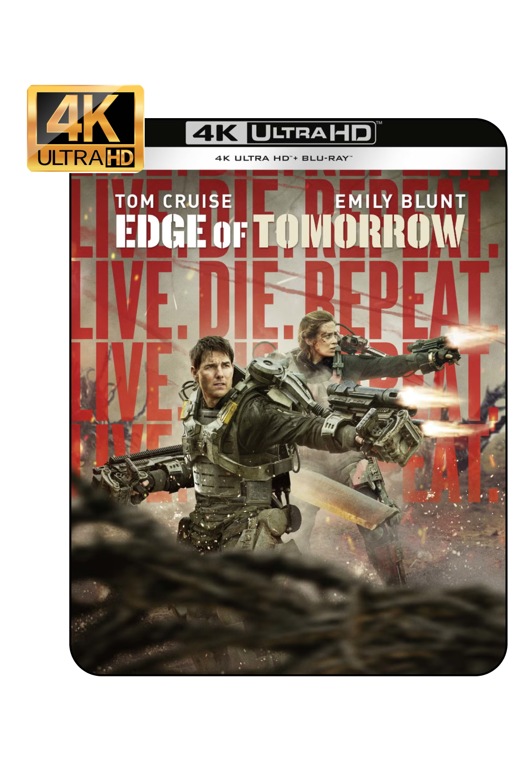 Edge Of Tomorrow (Steelbook) (4K Ultra HD + Blu-Ray)