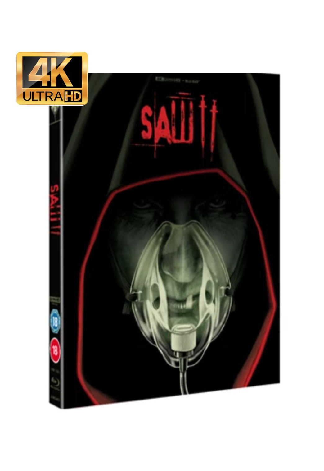 Saw II Limited Edition Steelbook 4K Ultra HD + Blu-Ray [Region Free]- UK Import