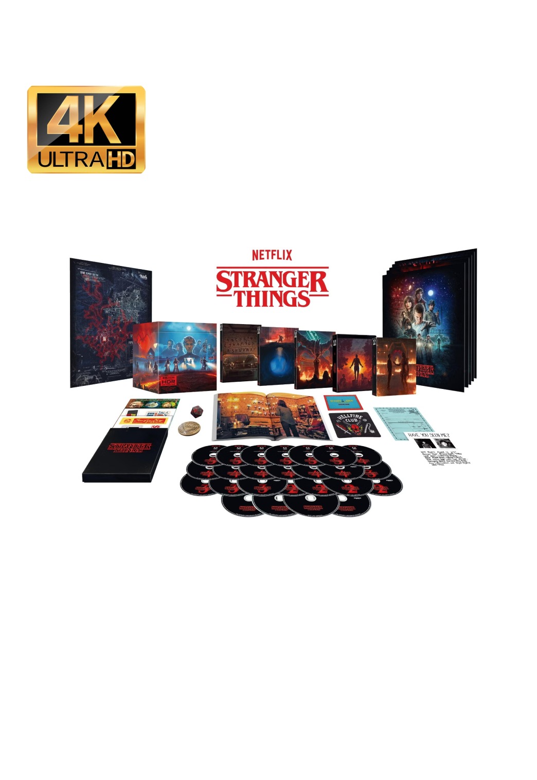Stranger Things Seasons 1 to 5 Complete Collection Deluxe Limited Edition 4K Ultra HD (US Edition)
