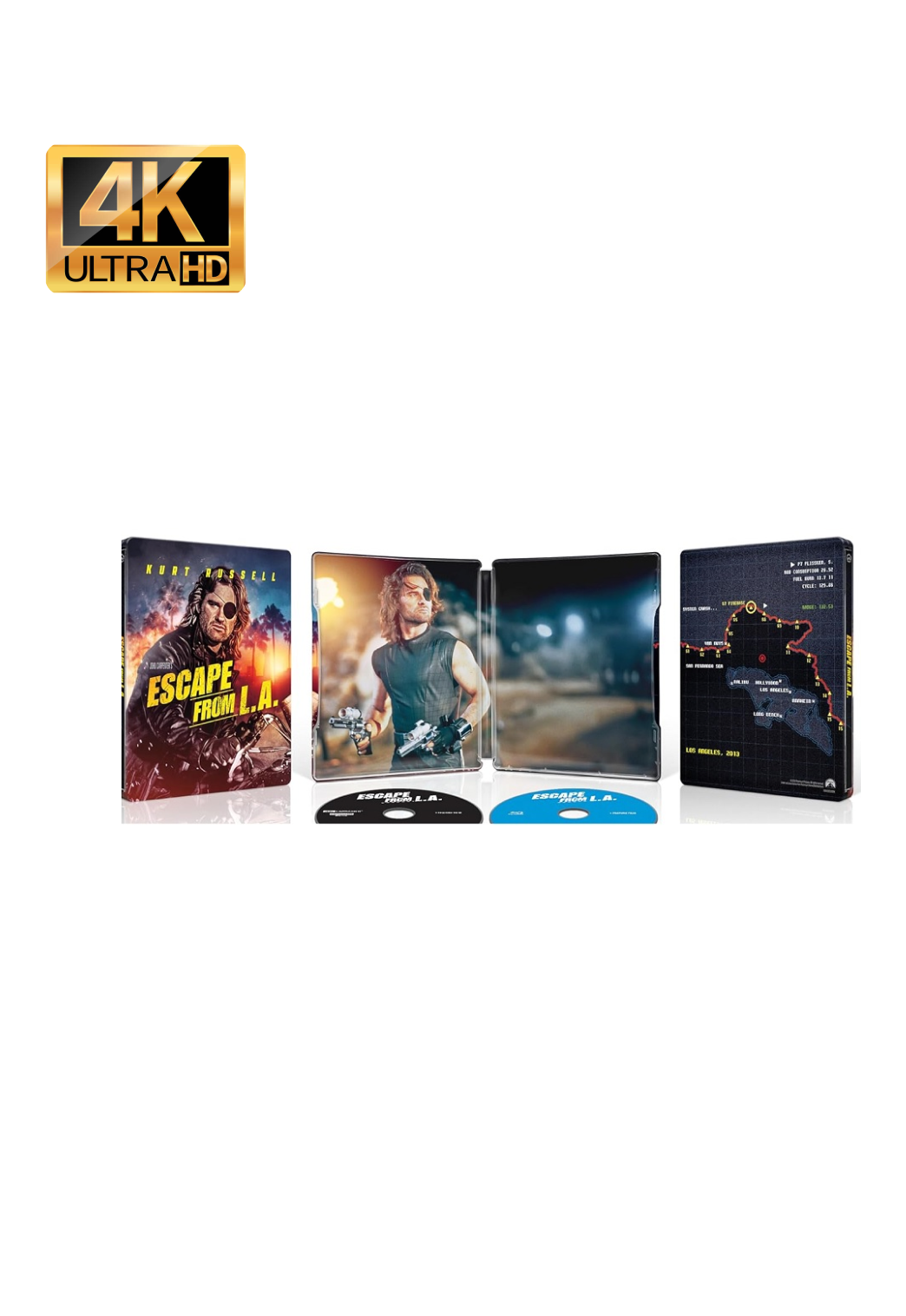 Escape from Los Angeles (4K Ultra HD - SteelBook)