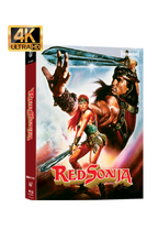 Red Sonja (1985) - 4K UHD + Blu-ray Limited Edition Steelbook in 3D Lenticular Hardcase + Poster