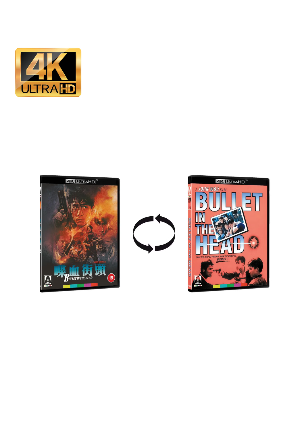 Bullet In The Head Limited Edition 4K Ultra HD + Blu-ray (Region B) - UK Import