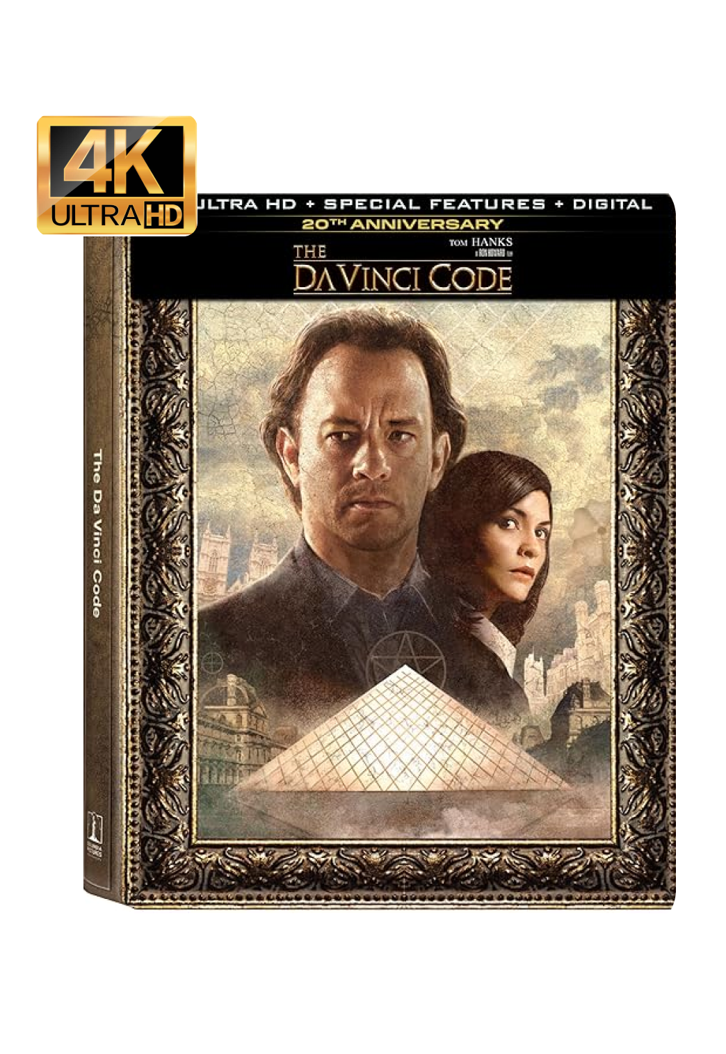 The Da Vinci Code Limited Edition Steelbook 4K Ultra HD + Blu-Ray