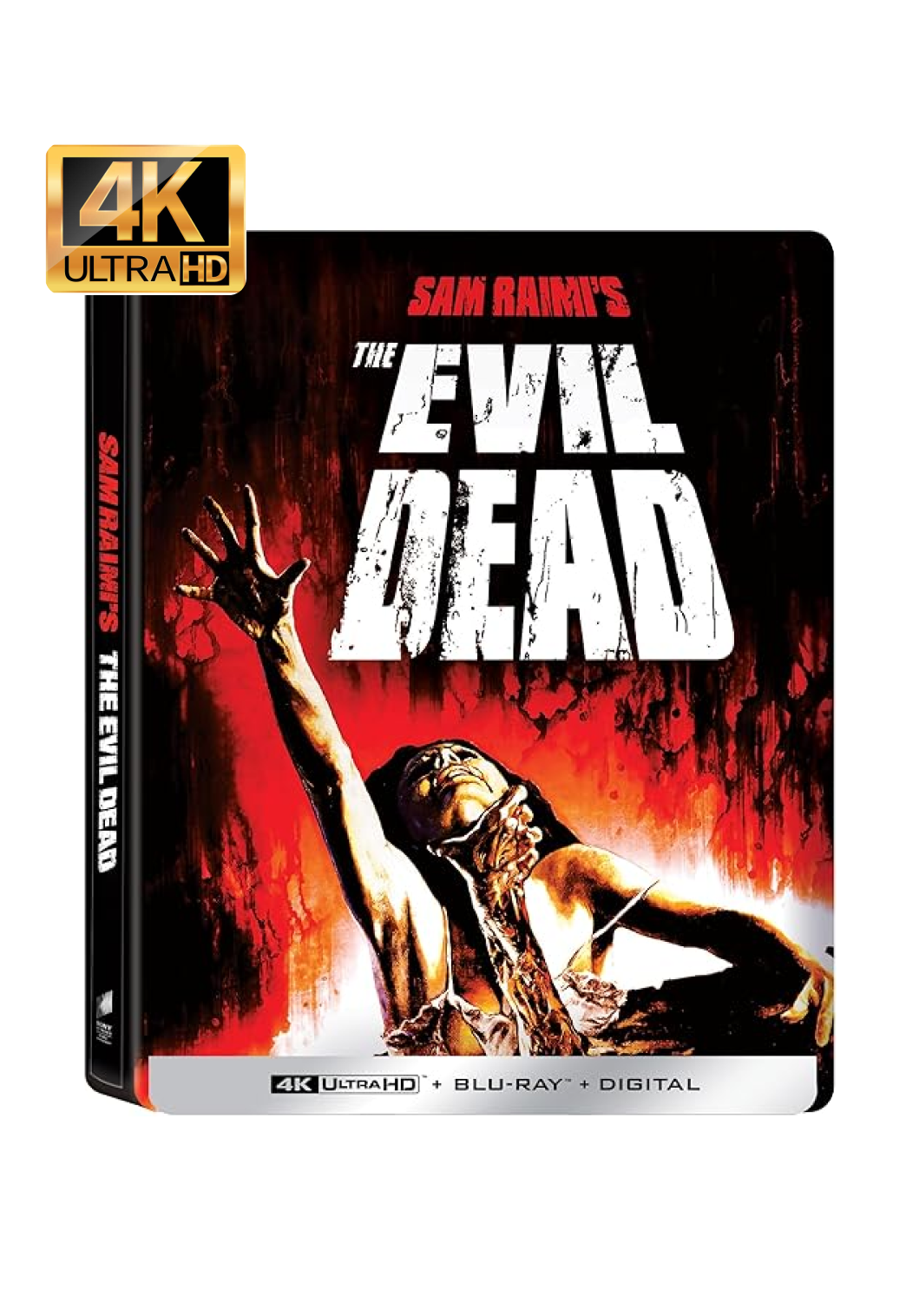 The Evil Dead Limited Edition 4K UHD Steelbook - UK Import