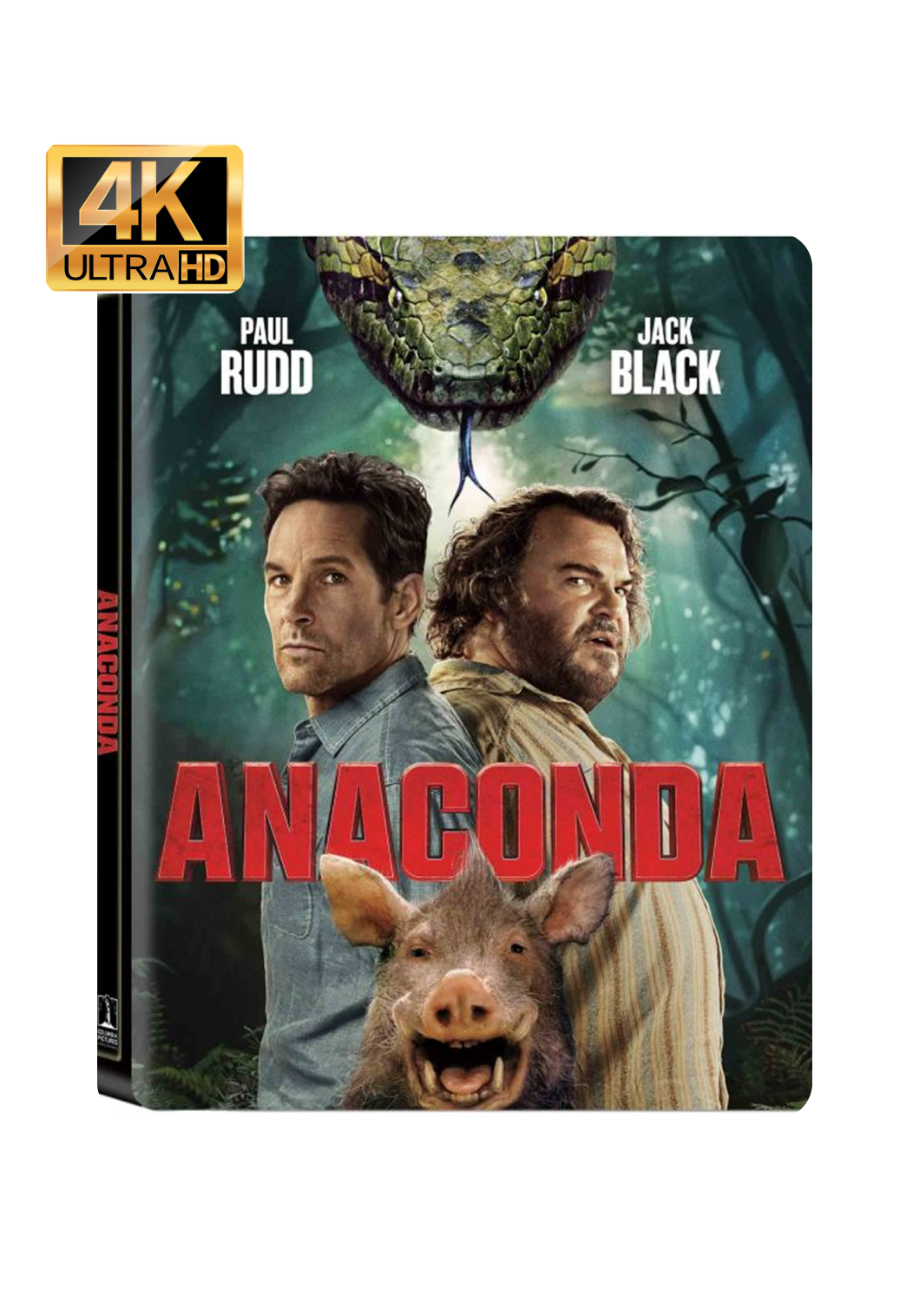 Anaconda (2025) (4K + Blu-Ray) SteelBook - Italy Import with Eng audio and subtitles