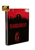 Barbarian Limited Edition Steelbook 4K UHD + Reg-B Blu-Ray (UK Import)