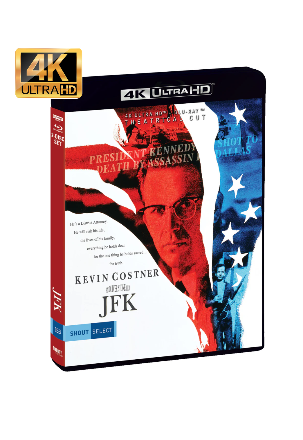 JFK (1991) - Theatrical Cut (4K-UHD)