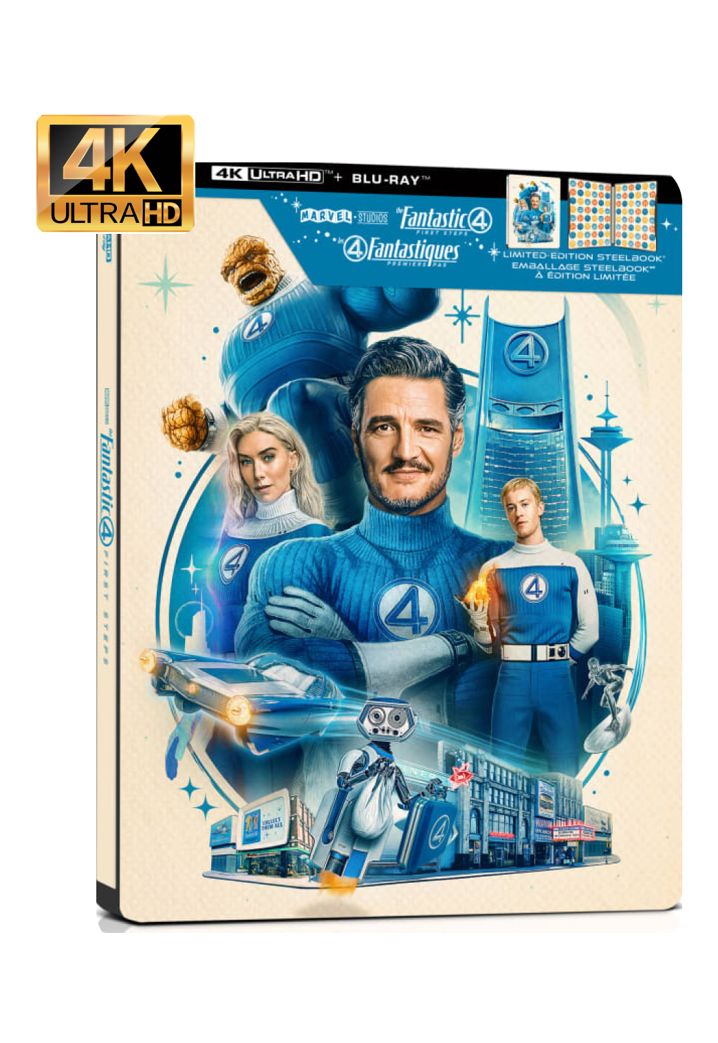 The Fantastic 4 First Steps - Steelbook (4K-UHD/BD)