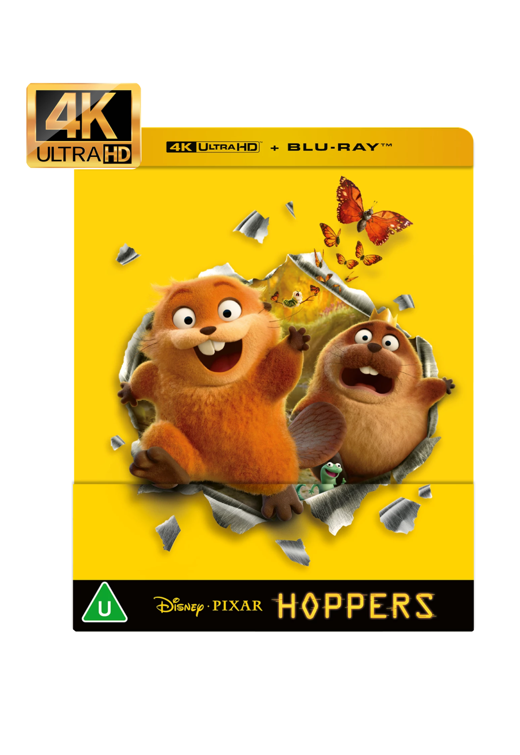 Hoppers Limited Edition Steelbook 4K Ultra HD + Blu-Ray - UK import