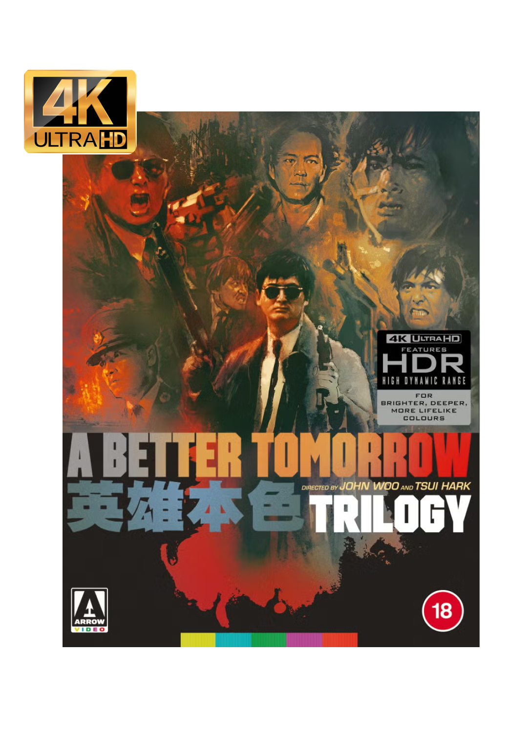 A Better Tomorrow Trilogy Limited Edition (4K Ultra HD) - UK Import