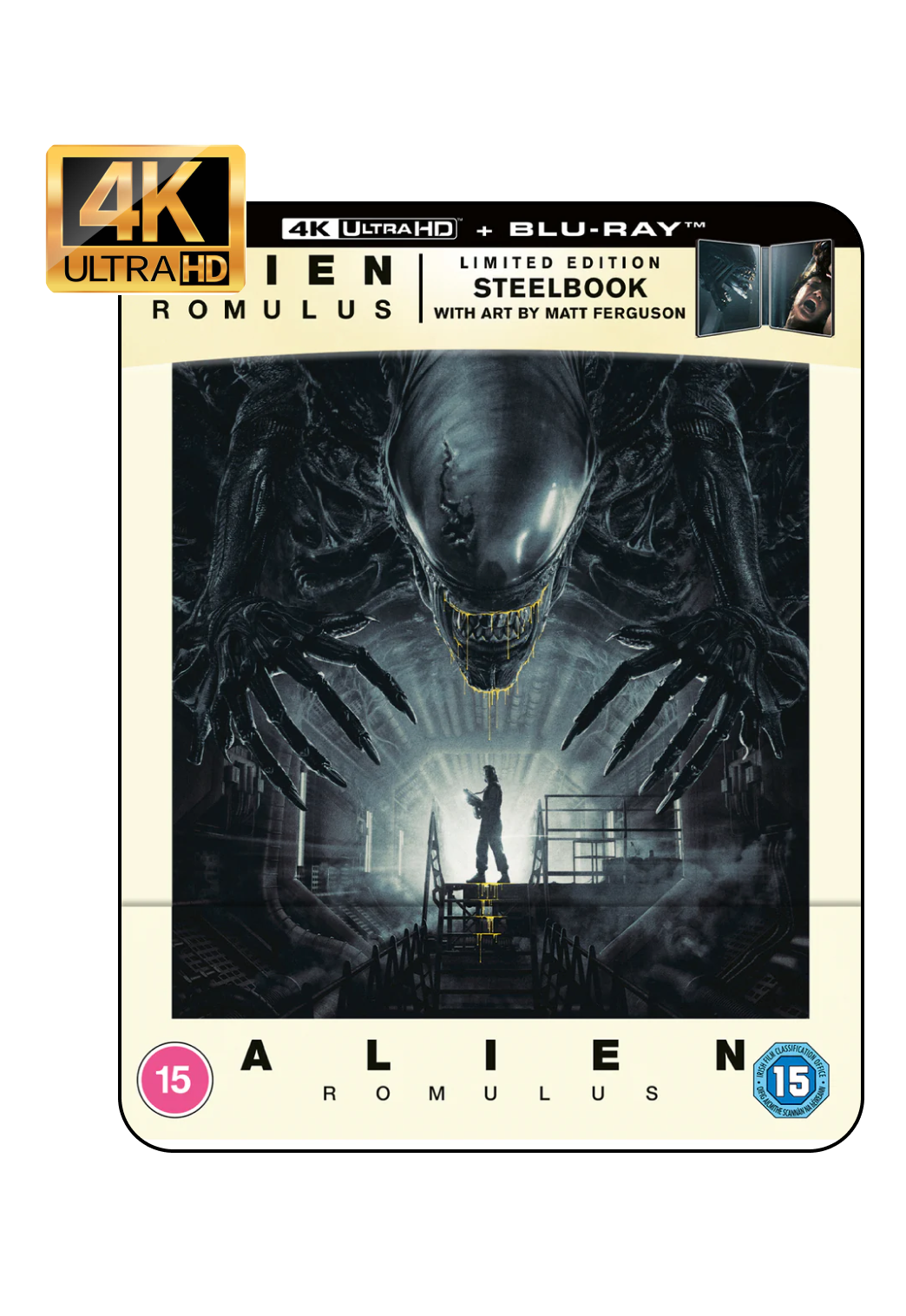 Alien Romulus Limited Edition Steelbook 4K Ultra HD + Blu-Ray 4K UHD