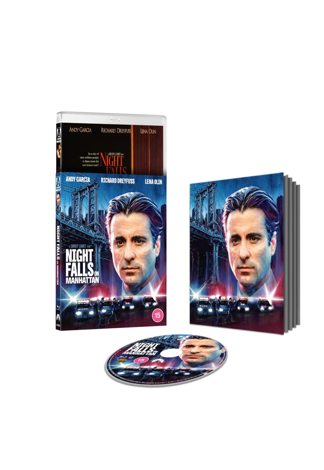 Night Falls On Manhattan Limited Edition Region B Blu-Ray - UK Import