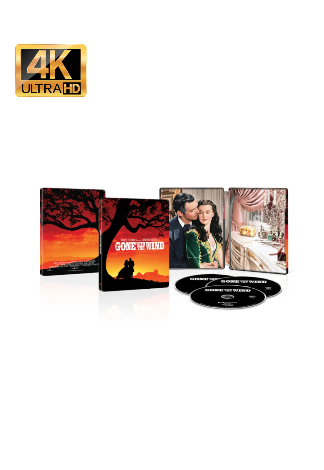 Gone With The Wind Limited Collectors Edition 4K Ultra HD + Blu-Ray - UK import