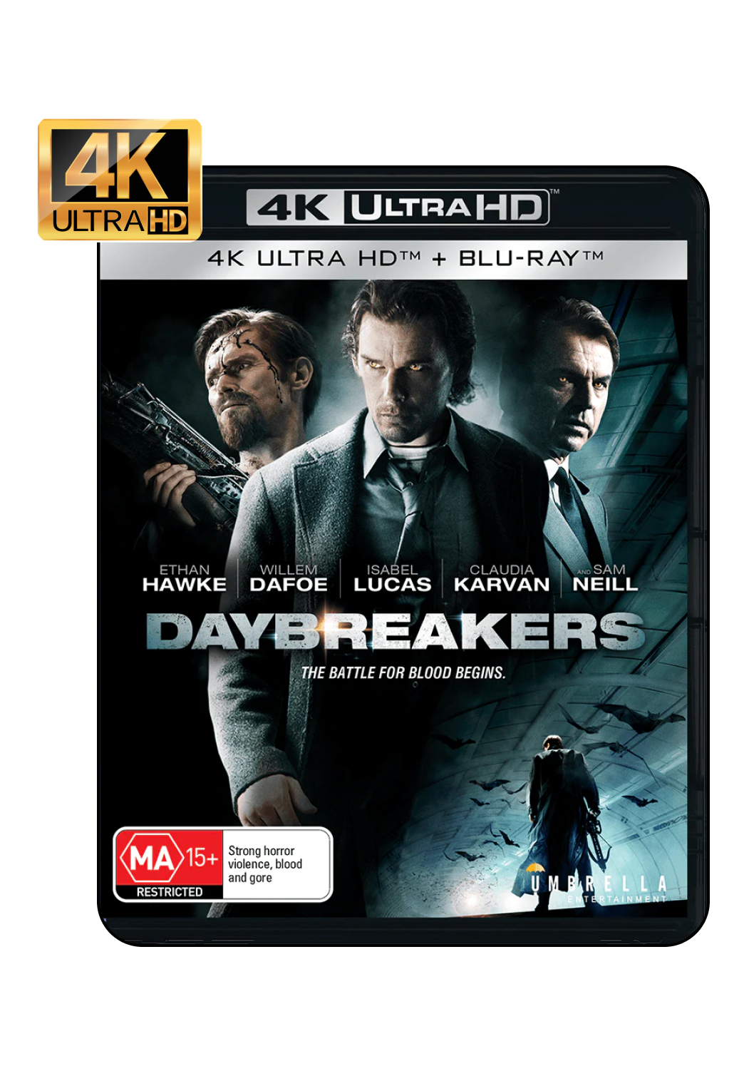 Daybreakers (2009) 4K & Blu-ray - w/slip