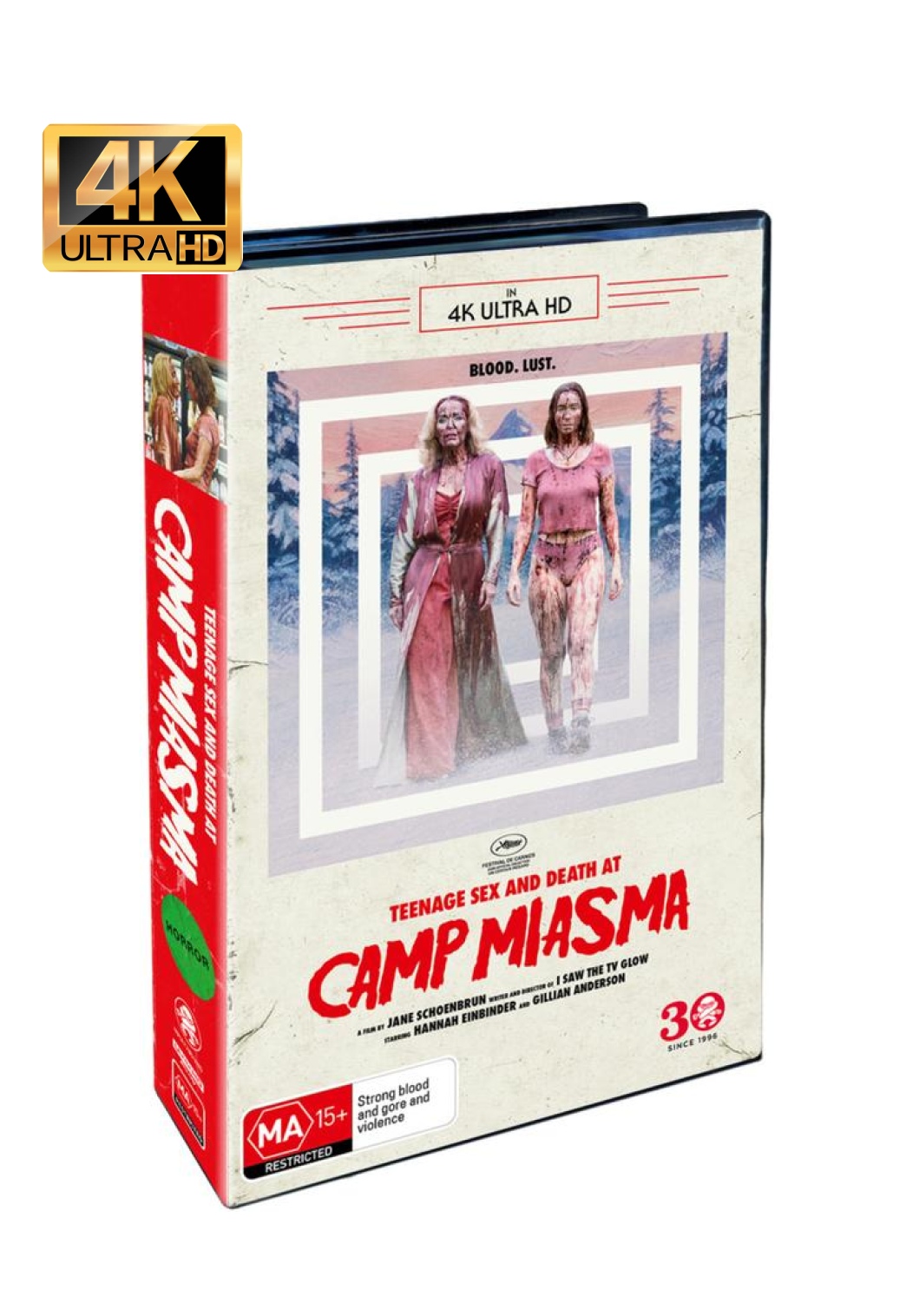 TEENAGE SEX AND DEATH AT CAMP MIASMA (4K LTD EDITION IN VHS BOX)