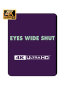 Eyes Wide Shut Limited Edition Steelbook 4K Ultra HD + Blu-Ray - UK Import