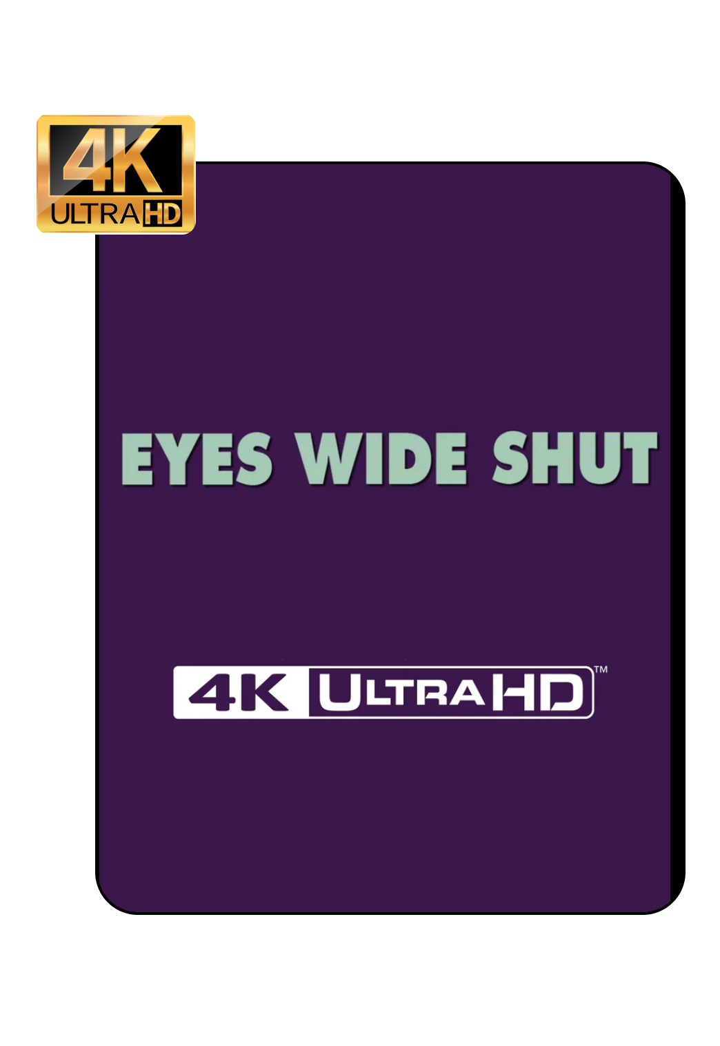 Eyes Wide Shut Limited Edition Steelbook 4K Ultra HD + Blu-Ray - UK Import