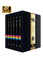 Star Trek - The Original Motion Picture Collection Library Case (1-6) 4K Ultra HD + Blu-Ray [Region Free] - UK Import