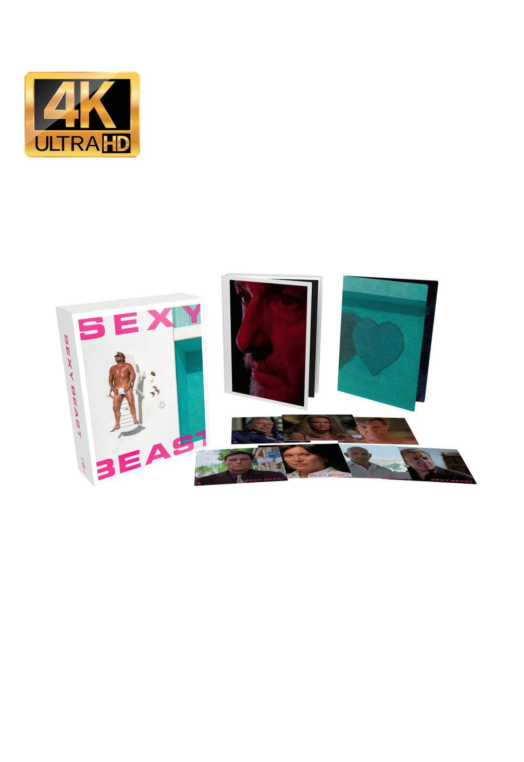 Sexy Beast Limited Edition 4K Ultra HD + Reg B Blu-Ray - UK Import
