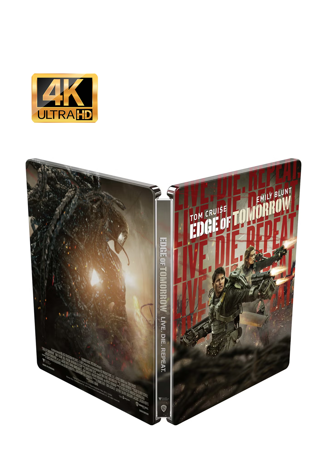 Edge Of Tomorrow (Steelbook) (4K Ultra HD + Blu-Ray)