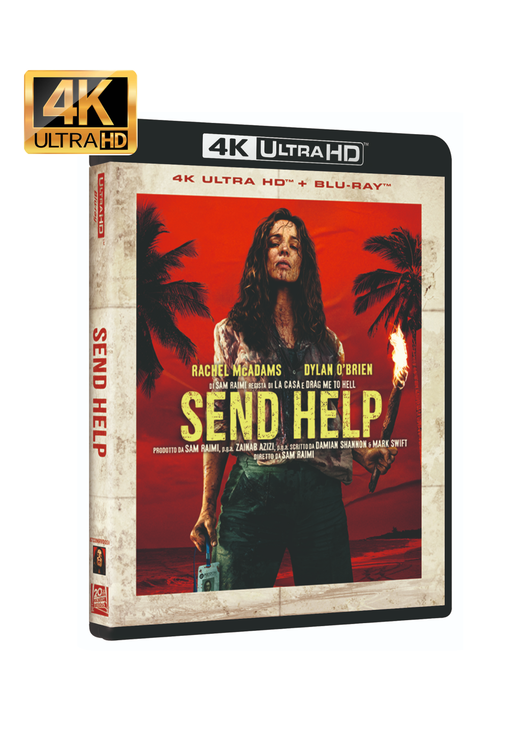 Send Help (4K Ultra HD + Blu-ray) – Italy Import (Includes English audio & subtitles)