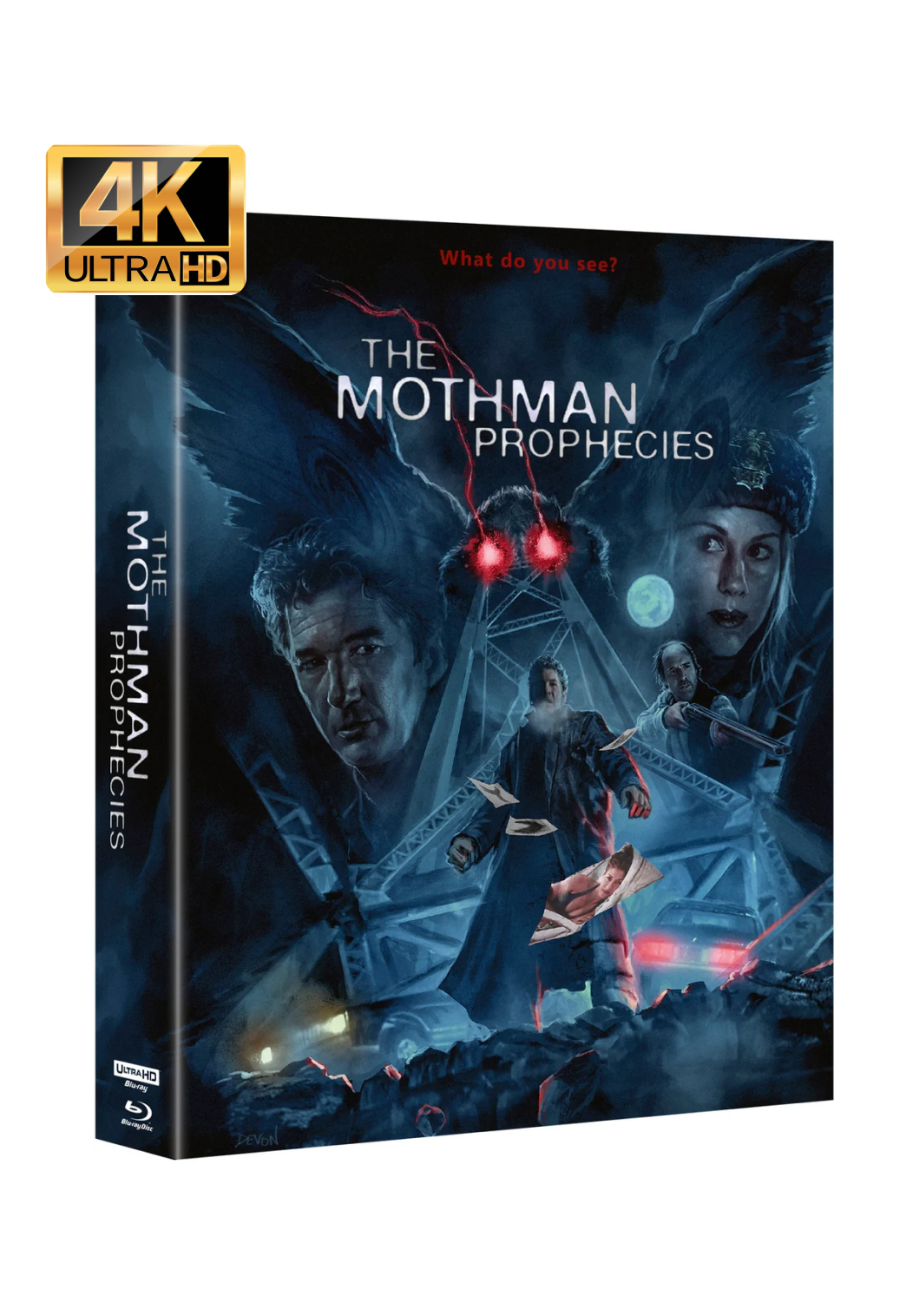 The Mothman Prophecies (4K UHD + Blu-Ray) UK Import