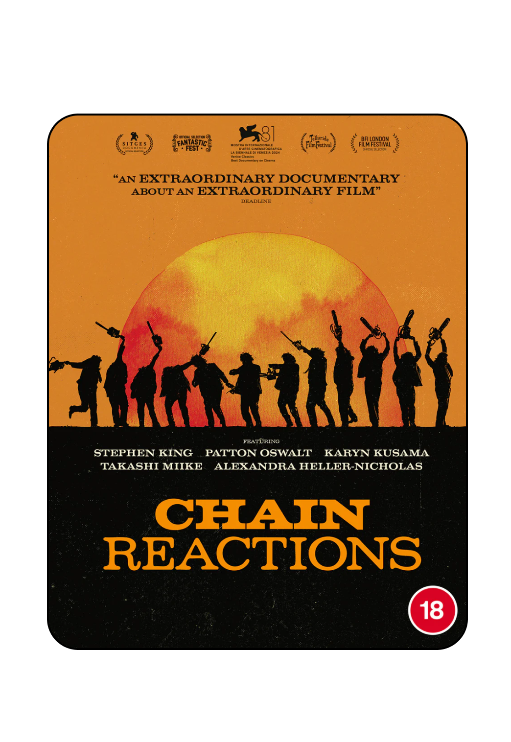 Chain Reactions Blu-Ray - UK Import (Region - B) - w/slip