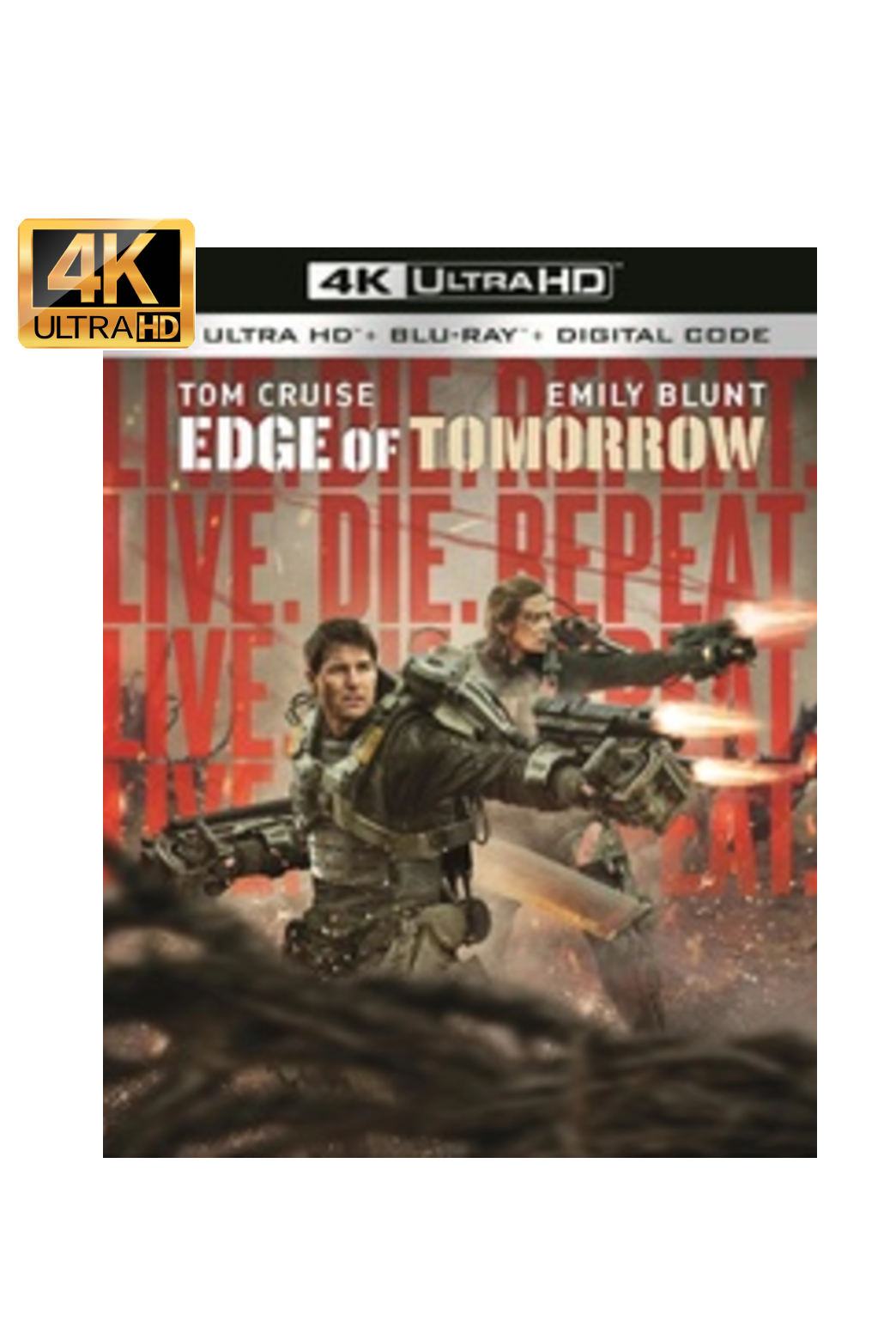 Live Die Repeat: Edge of Tomorrow (4K)