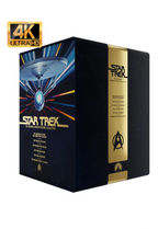 Star Trek - The Original Motion Picture Collection Library Case (1-6) 4K Ultra HD + Blu-Ray [Region Free] - UK Import