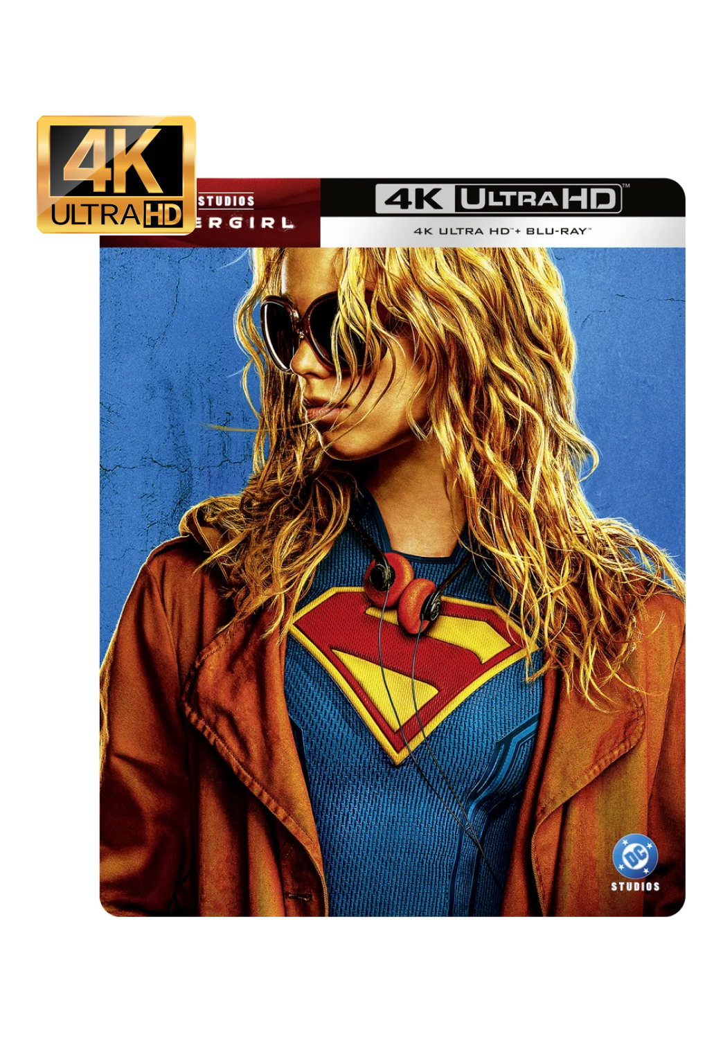 Supergirl – Shades Steelbook 4K Ultra HD + Blu-ray [Region Free] - UK Import