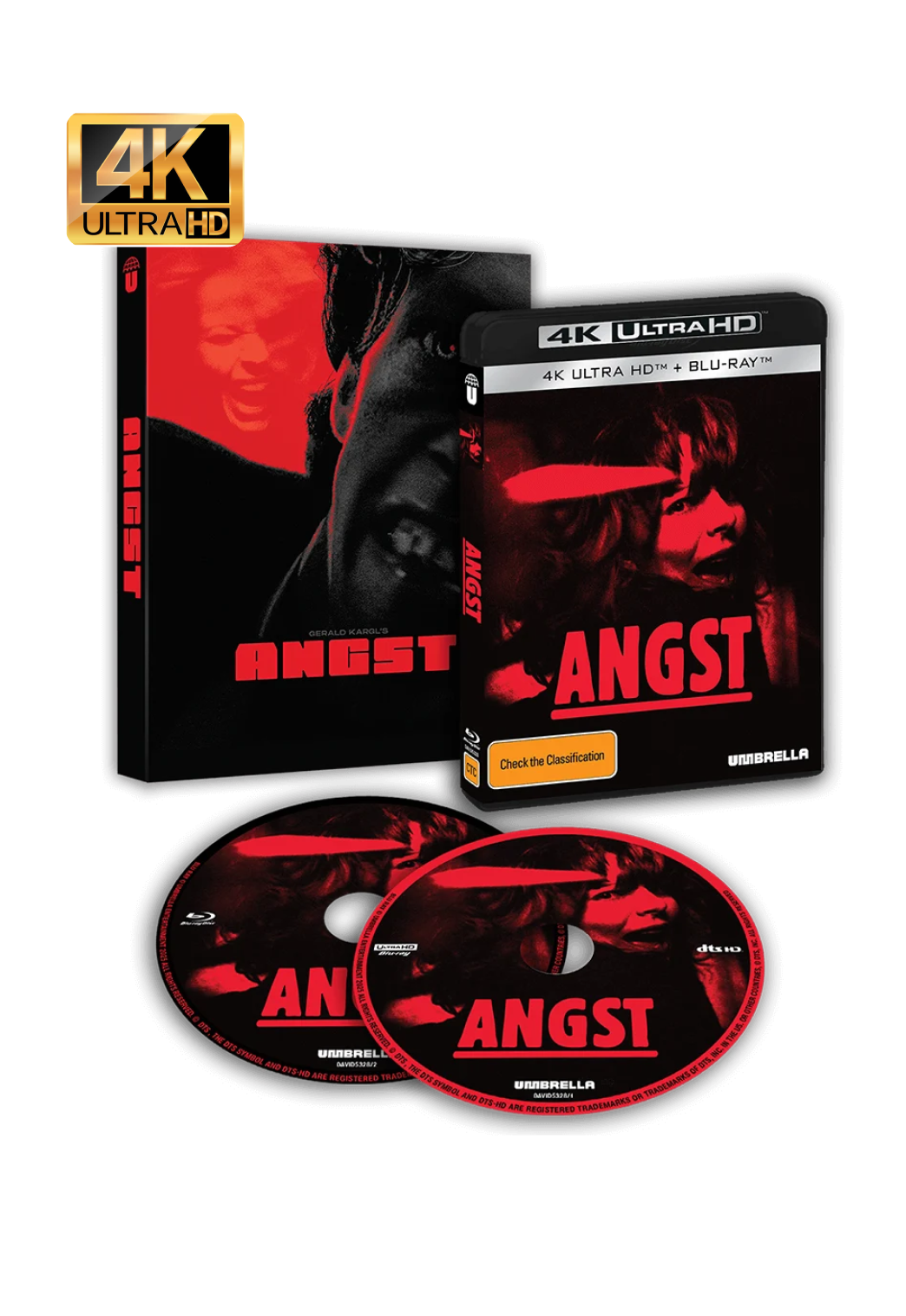 Angst (1983) (4K UHD + Blu-ray) - With Slipcase
