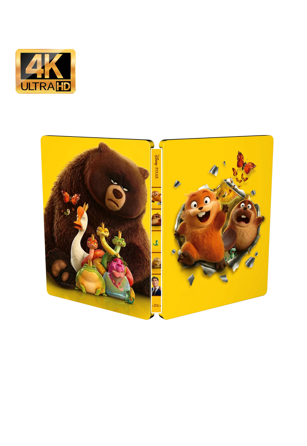 Hoppers Limited Edition Steelbook 4K Ultra HD + Blu-Ray - UK import