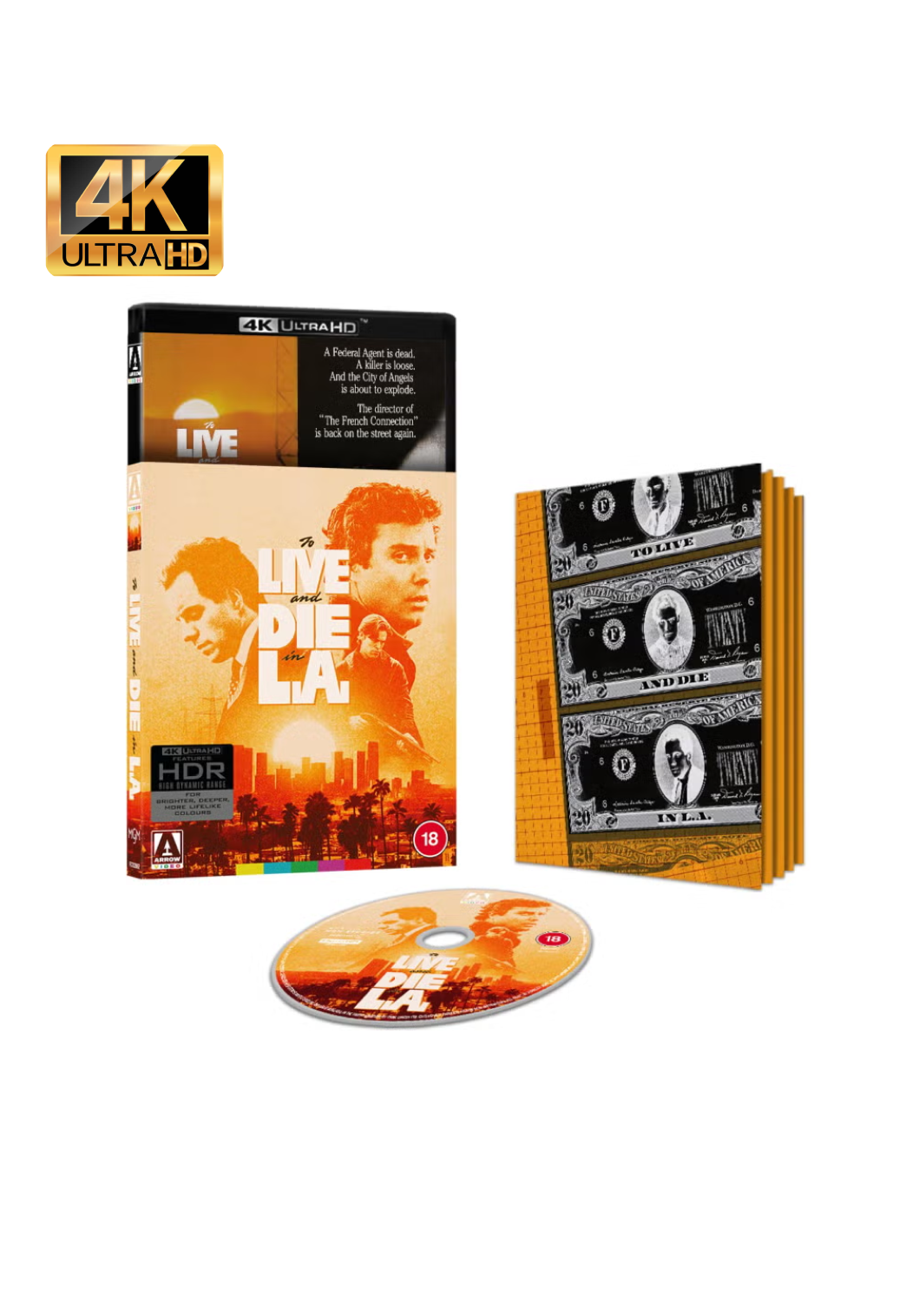 To Live And Die in LA - Arrow Limited Edition 4K Ultra HD - UK Import