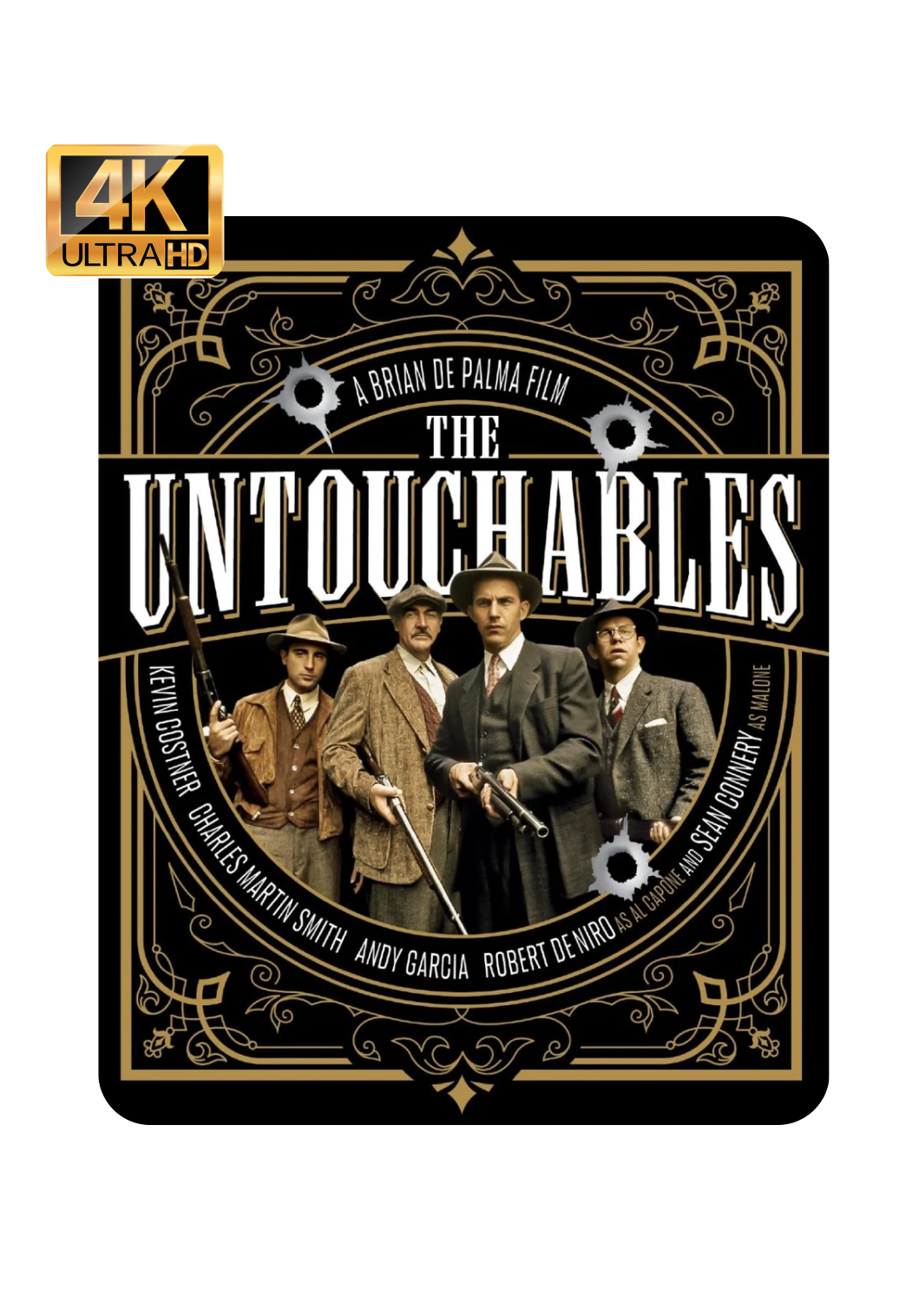 The Untouchables - Limited Edition Steelbook (4K-UHD)
