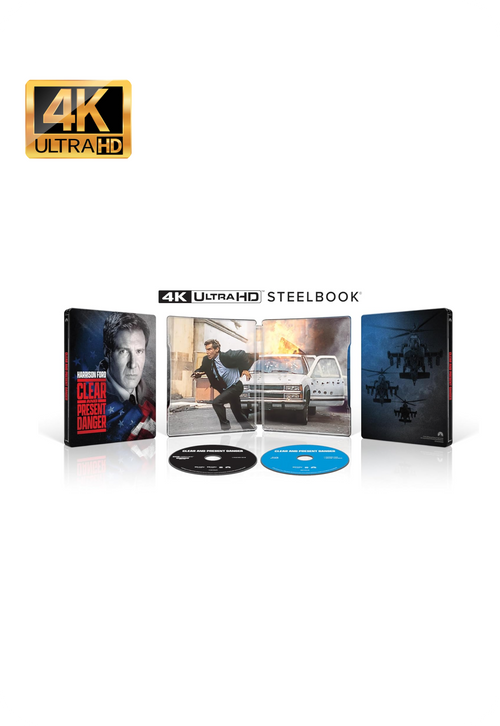 Clear and Present Danger - Limited Edition Steelbook (4K-UHD/BD)
