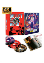 BULLET IN THE HEAD (1990) - 4K UHD + BLU-RAY STEELBOOK + HARDBACK BOOKLET IN LIMITED EDITION HARDBOX - IMPRINT ASIA #55 (3x4KUHD/Blu-ray)