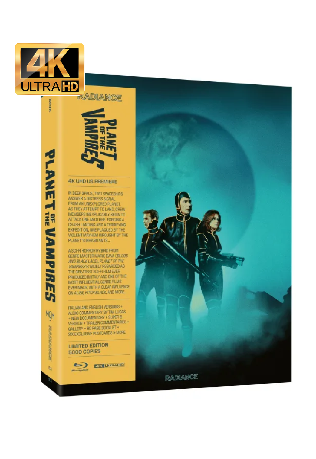 Planet of the Vampires (4K-UHD)